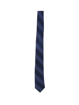 Krawat Missoni niebieski