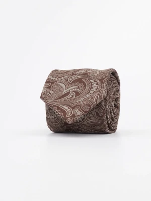 KRAWAT PAISLEY BEŻOWY 207 Recman