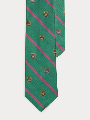 Krawat Polo Ralph Lauren granatowy