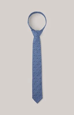 Krawat w niebieskim/granatowym kolorze ze wzorem Joop