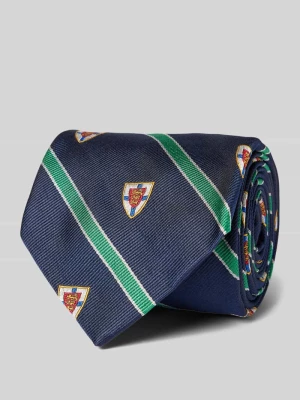 Krawat z czystego jedwabiu Polo Ralph Lauren