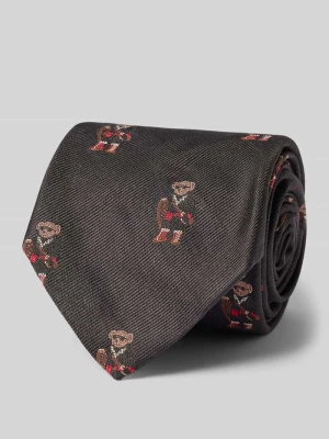 Krawat z czystego jedwabiu Polo Ralph Lauren