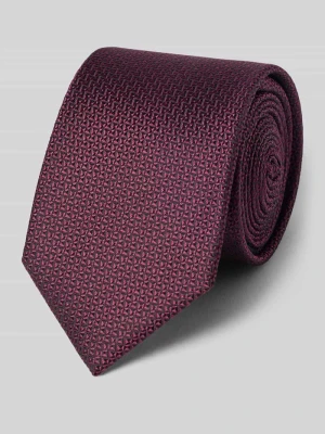 Krawat z czystego jedwabiu Prince Bowtie Bordowy