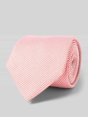 Krawat z czystego jedwabiu z detalem z logo model ‘Ticino’ altea