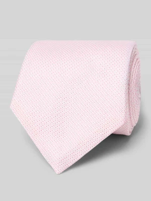 Krawat z czystego jedwabiu z detalem z logo model ‘Ticino’ altea
