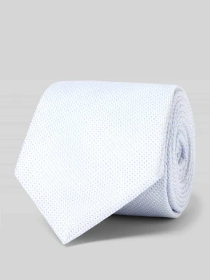 Krawat z czystego jedwabiu z detalem z logo model ‘Ticino’ altea