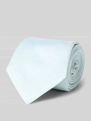 Krawat z czystego jedwabiu z detalem z logo model ‘Ticino’ altea