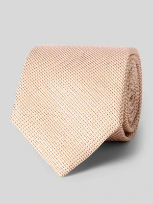 Krawat z czystego jedwabiu z detalem z logo model ‘Ticino’ altea
