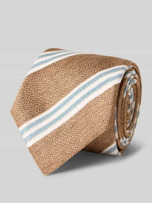 Krawat z detalem z logo model ‘Gange’ altea