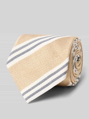 Krawat z detalem z logo model ‘Gange’ altea