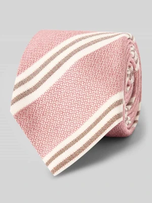 Krawat z detalem z logo model ‘Gange’ altea