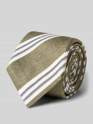 Krawat z detalem z logo model ‘Gange’ altea