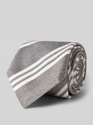 Krawat z detalem z logo model ‘Gange’ altea