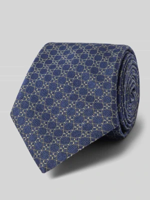 Krawat z detalem z logo model ‘Gange’ altea