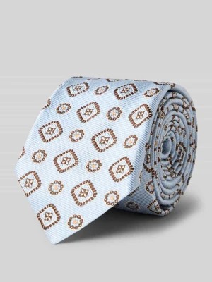 Krawat z detalem z logo model ‘Nilo’ altea