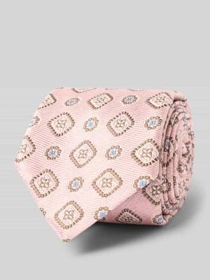 Krawat z detalem z logo model ‘Nilo’ altea