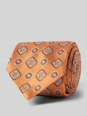 Krawat z detalem z logo model ‘Nilo’ altea