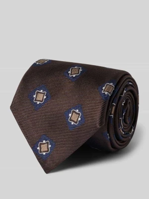 Krawat z detalem z logo model ‘Ticino’ altea