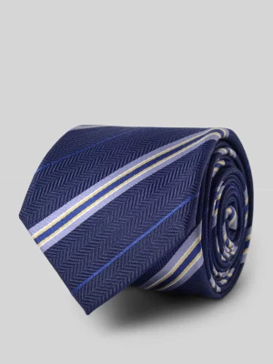Krawat z czystego jedwabiu Olymp