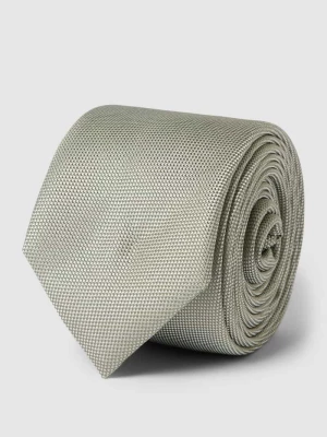 Krawat z fakturowanym wzorem Boss