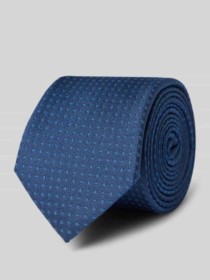 Krawat z haftem na całej powierzchni G.O.L.