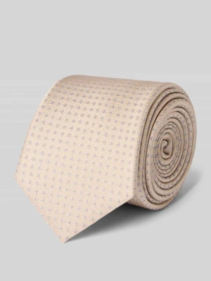 Krawat z haftem na całej powierzchni G.O.L.