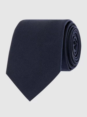 Krawat z jedwabiu o jednolitym kolorze (7 cm) Blick