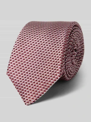 Krawat z jedwabiu w wzór na całej powierzchni (7 cm) JOOP! COLLECTION