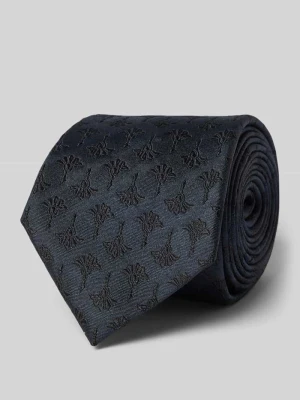 Krawat z jedwabiu we wzór na całej powierzchni JOOP! COLLECTION