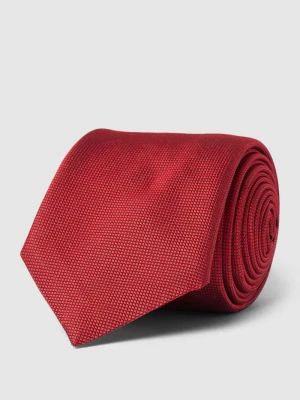 Krawat z jedwabiu z drobnym wzorem model ‘Tie’ Boss