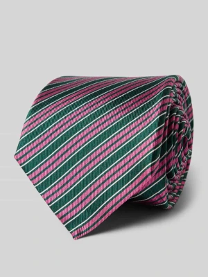 krawat z jedwabiu z wzorem na całej powierzchni Blick