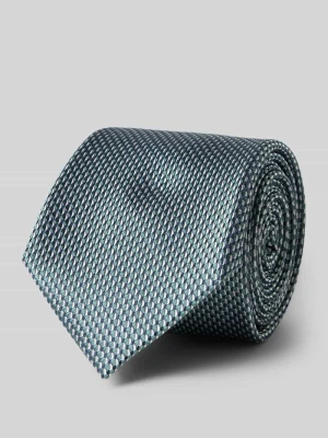 Krawat z jedwabiu ze wzorem na całej powierzchni (8 cm) JOOP! Collection