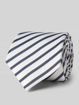 Krawat z jedwabiu ze wzorem na całej powierzchni (8 cm) JOOP! Collection