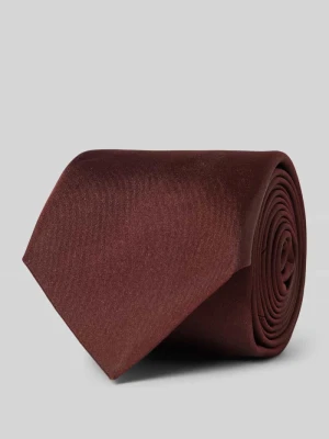 Krawat z mieszanki jedwabiu Boss