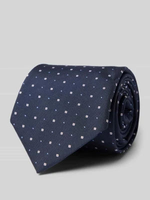 Krawat z mieszanki jedwabiu Boss