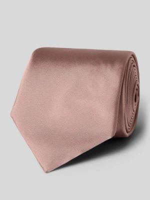 krawat z mieszanki jedwabiu Boss