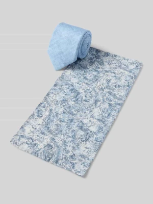 Krawat z poszetką model ‘TAOIMINA’ CINQUE