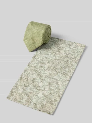 Krawat z poszetką model ‘TAOIMINA’ CINQUE