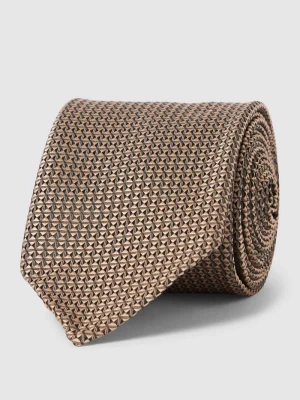 Krawat ze wzorem na całej powierzchni (6 cm) Boss