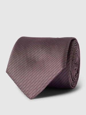 Krawat ze wzorem na całej powierzchni BOSS Slim Fit