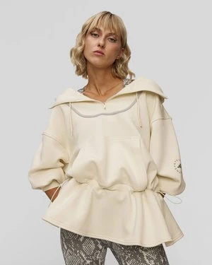 Kremowa Bluza Damska Adidas By Stella Mccartney Peplum