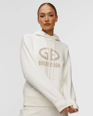 Kremowa Bluza Z Kapturem Damska Goldbergh Giorgia