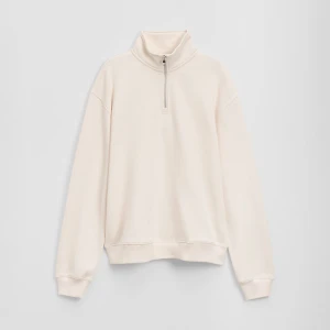 Kremowa bluza ze stójką i zamkiem House