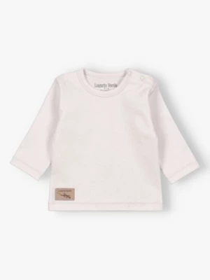 Kremowa bluzka niemowlęca bawełniana Lagarto Verde