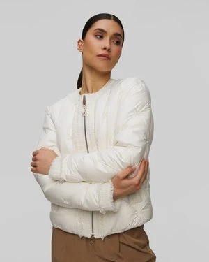 Kremowa Lekka Kurtka Damska Sportalm