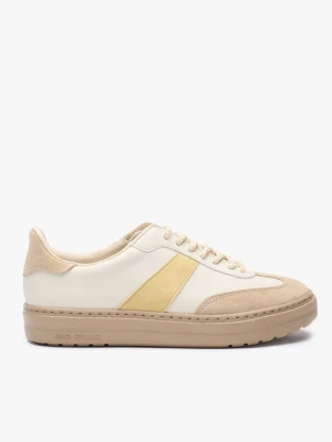 Kremowo-beżowe sneakersy Ryłko