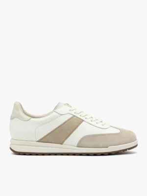 Kremowo-beżowe sportowe półbuty Ryłko