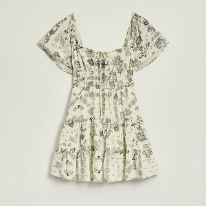 Kremowy sukienka-kombinezon we wzór paisely House