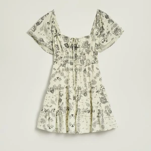 Kremowy sukienka-kombinezon we wzór paisely House