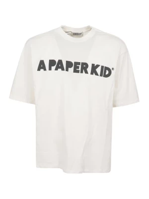 Kremowy Unisex T-Shirt A Paper Kid